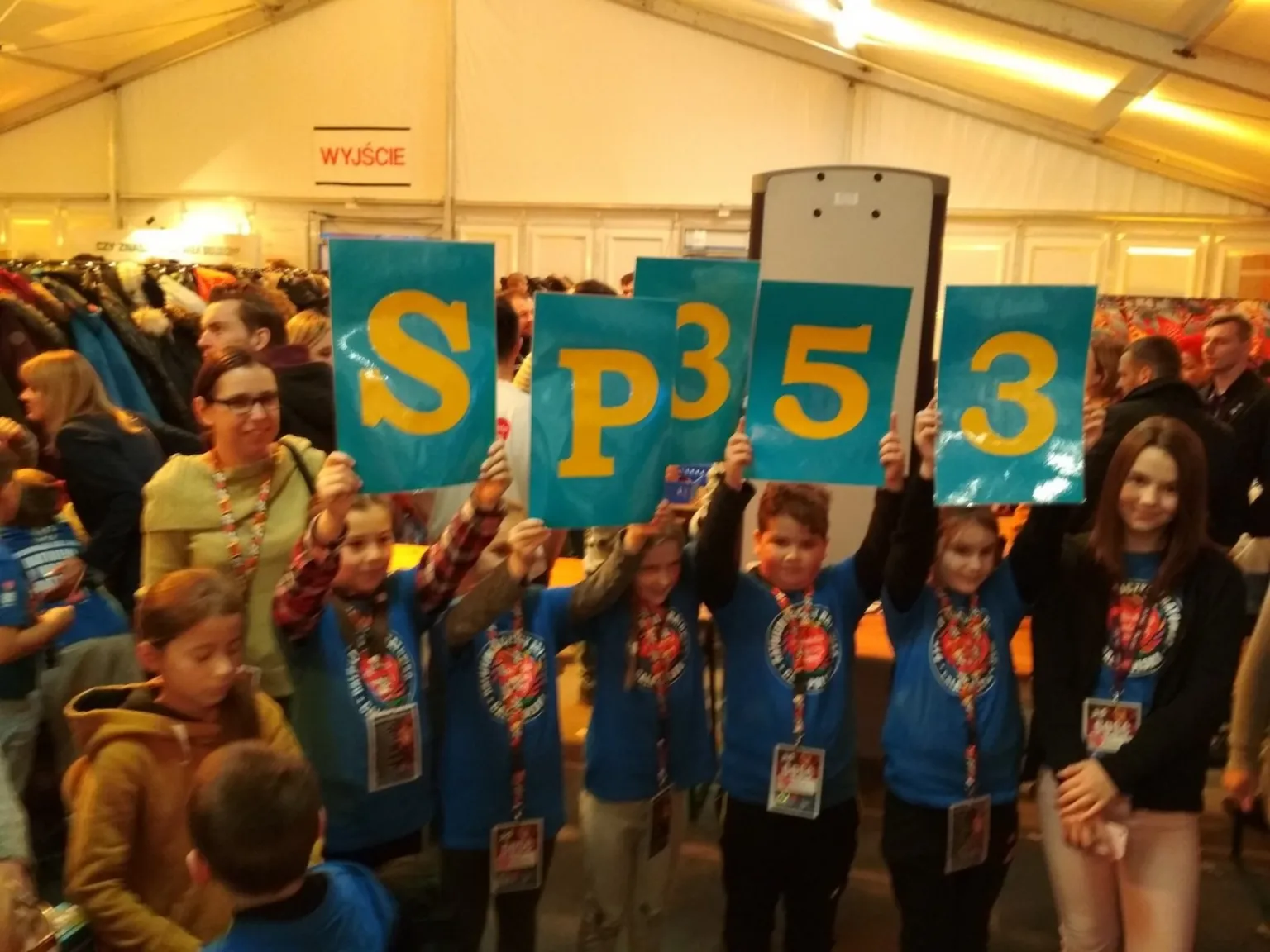 Mali ratownicy ze Szkoły Podstawowej nr 353 po raz 5 na finale WOŚP!