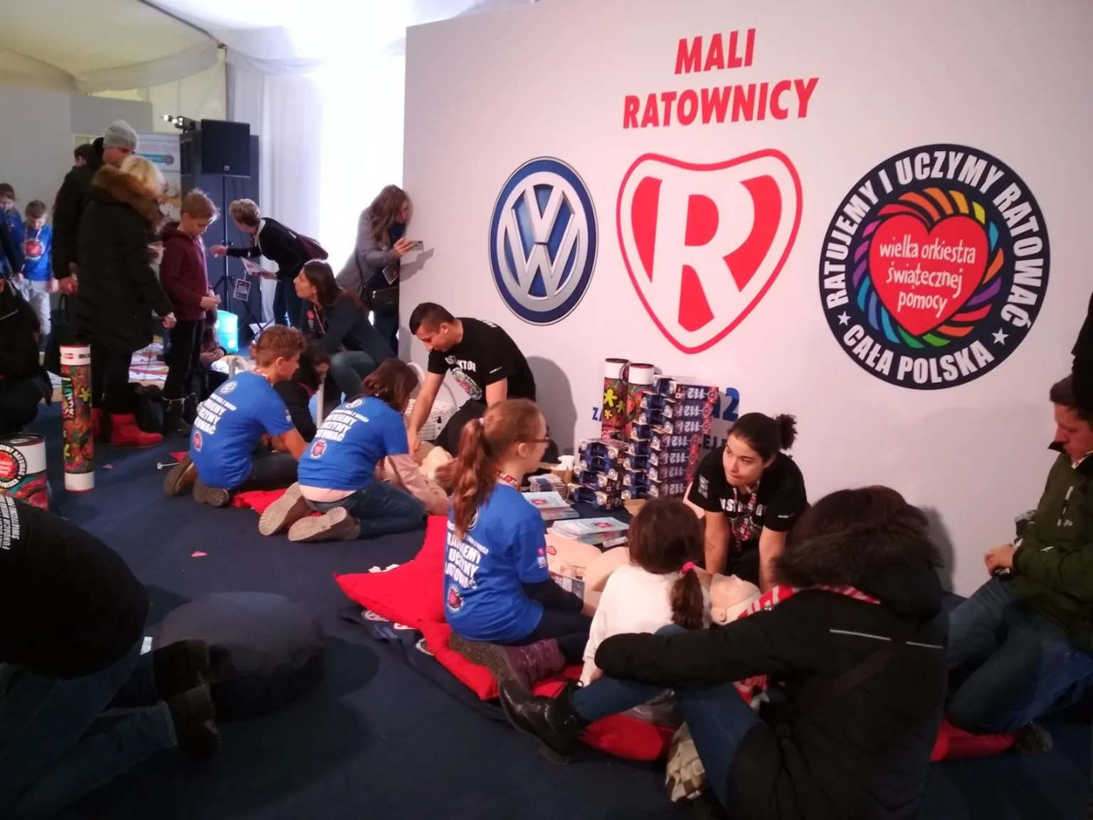 Mali ratownicy ze Szkoły Podstawowej nr 353 po raz 5 na finale WOŚP!