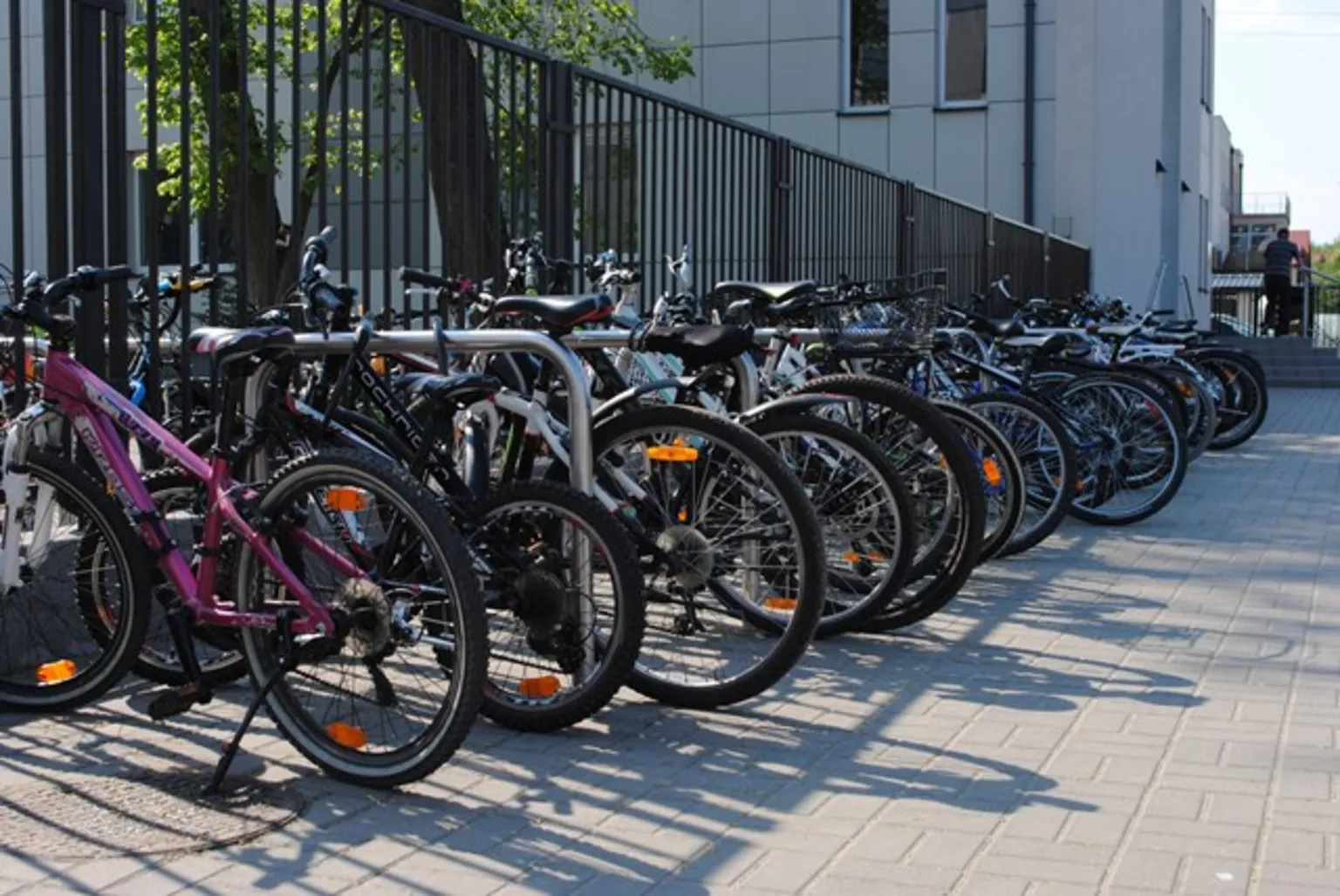 Uczniowie SP 353 rowerami przez maj