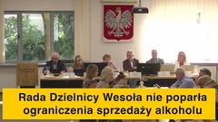 Zdjęcie do artykułu Mieszkańcy za zakazem, radni przeciw – Wesoła nie poparła ograniczenia sprzedaży alkoholu