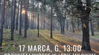 Zdjęcie do artykułu Przywitaj wiosnę w Lesie Milowym