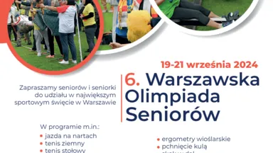 Zdjęcie do artykułu Warszawska Olimpiada Seniorów 2024