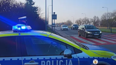 Zdjęcie do artykułu Akcja „Bezpieczna Prędkość 2024” na drogach Warszawy – Policja apeluje o rozwagę