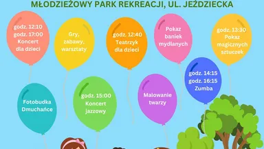 Zdjęcie do artykułu Ale Jazda! Piknik na Jeździeckiej – Dzień Dziecka pełen atrakcji