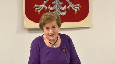 Ewa Tucholska - I sesja Rady Dzielnicy Wesoła
