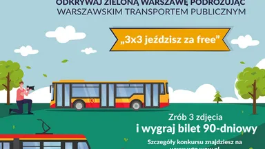 Zdjęcie do artykułu Wygraj 90-dniowy bilet na komunikację miejską!