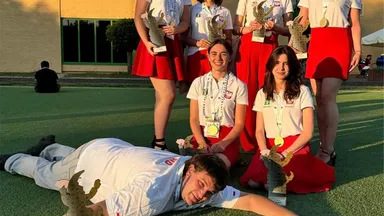 Zdjęcia do artykułu Matylda Brzyzka z Wesołej Mistrzynią Świata w Brydżu Sportowym!