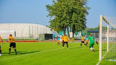 Zdjęcia do artykułu Zacięta walka na inaugurację sezonu: KS Wesoła remisuje z AP Eskadra