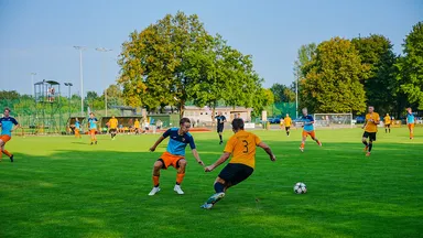 Zdjęcia do artykułu Zacięta walka na inaugurację sezonu: KS Wesoła remisuje z AP Eskadra