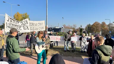 Głośny sprzeciw mieszkańców Starej Miłosny - Fotorelacja i Kluczowe Postulaty