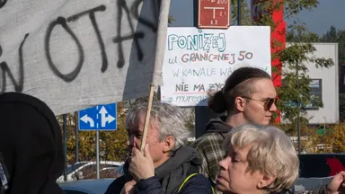 Głośny sprzeciw mieszkańców Starej Miłosny - Fotorelacja i Kluczowe Postulaty