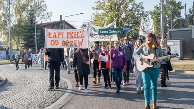 Głośny sprzeciw mieszkańców Starej Miłosny - Fotorelacja i Kluczowe Postulaty