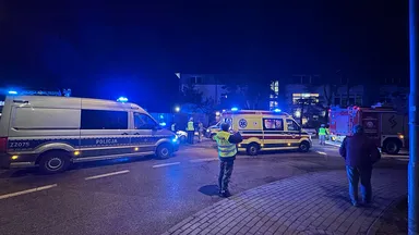 Wypadek przed szkołą w Wesołej – wśród rannych dzieci