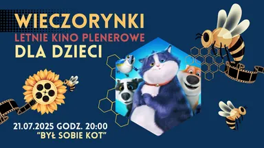 Zdjęcie do artykułu "Był sobie kot" – plenerowy seans filmowy dla dzieci w ramach cyklu Wieczorynki