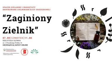 Zdjęcie do artykułu "Zaginiony Zielnik" – spacer zielarski i warsztaty tworzenia zielnika z degustacją herbat