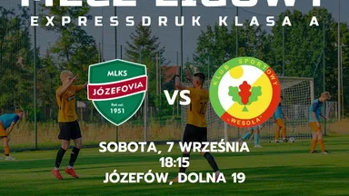 Zdjęcie do artykułu KS Wesoła zmierzy się z MLKS Józefovia II Józefów