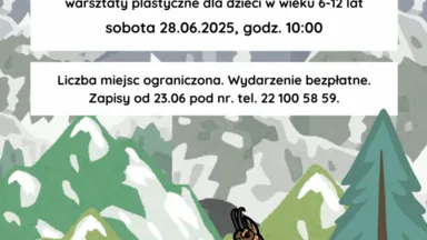 Zdjęcie do artykułu Bezpłatne warsztaty plastyczne „Tatry” dla dzieci w ramach cyklu Pogodne Rysowanki