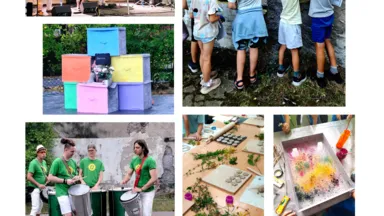 Zdjęcie do artykułu „Wakacyjne wspomnienia” - cykl wystaw „W Zielonej Przestrzeni” prezentujący sztukę lokalnych artystów