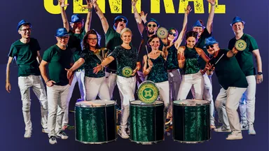 Zdjęcie do artykułu Koncert i warsztaty bębniarskie z zespołem Bloco Central – brazylijska samba batucada