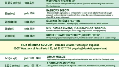 Luty w Ośrodku Kultury w Dzielnicy Wesoła m.st. Warszawy