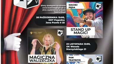 Zdjęcie do artykułu Magiczny Stand-Up w Wesołej: Teatr Magii zaprasza
