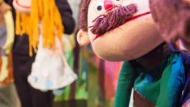 Zdjęcie do artykułu Maraton Teatralny: Bajka o Gajowym Chrobotku