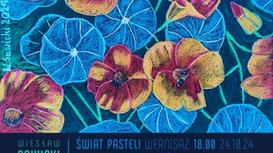 Zdjęcie do artykułu Odkryj świat pasteli na wystawie Wiesława Sawickiego w Bibliotece Wesoła