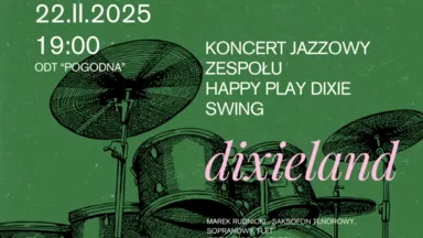Zdjęcie do artykułu Potańcówka Jazzowe Tany: Koncert Happy Play Dixie Swing w ODT Pogodna