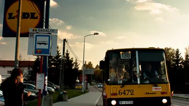 przystanek przy Lidlu
