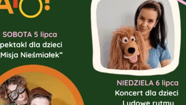 Zdjęcie do artykułu Spektakl interaktywny „Misja Nieśmiałek” oraz koncert „Ludowe rytmy dla małych odkrywców” dla dzieci