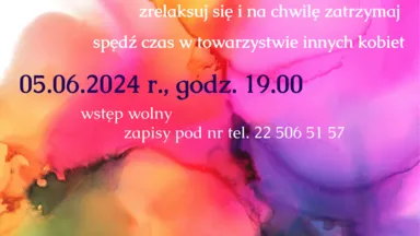 Zdjęcie do artykułu Warsztaty arteterapeutyczne dla kobiet w Ośrodku Działań Twórczych "Zielona"