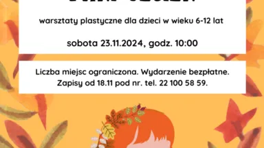 Zdjęcie do artykułu Warsztaty dla dzieci: Tworzymy Panią Jesień z recyklingu
