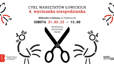 Zdjęcie do artykułu Warsztaty „Wycinanka niespodzianka” – łowickie rękodzieło dla młodzieży i dorosłych