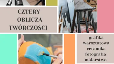 Zdjęcie do artykułu Wernisaż wystawy „Cztery Oblicza Twórczości” – prace uczestników sekcji ODT Zielona