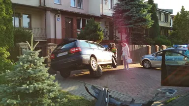 Wypadek na rogu Gościńca i Diamentowej