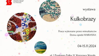 Zdjęcie do artykułu Wystawa Kulkobrazy: Artystyczne Dzieła Mieszkańców Domu Opieki