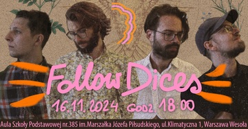 Plakat Czułość dźwięków i ruchu – Follow Dices na Wesjazz Fest 2024