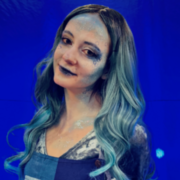 Plakat Blue - Studio Teatralne Julii Kotarskiej