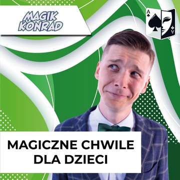 Plakat Magiczne Chwile dla Dzieci - Teatr Magii w Wesołej