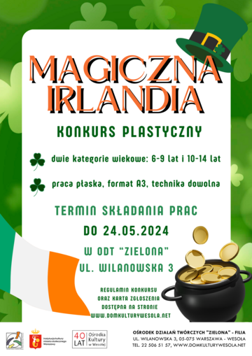 Plakat Magiczne obrazy małej Wesołej – konkurs plastyczny