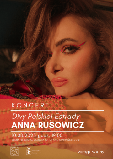 Plakat Recital Anny Rusowicz: hołd dla największych polskich wokalistek w wyjątkowych aranżacjach