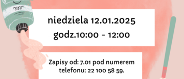 Plakat Warsztaty rodzinne na Dzień Babci i Dziadka w ODT Pogodna